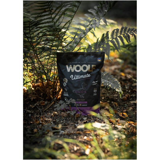 Woolf Ultimate Duck semi-moist fuldfoder - 1kg