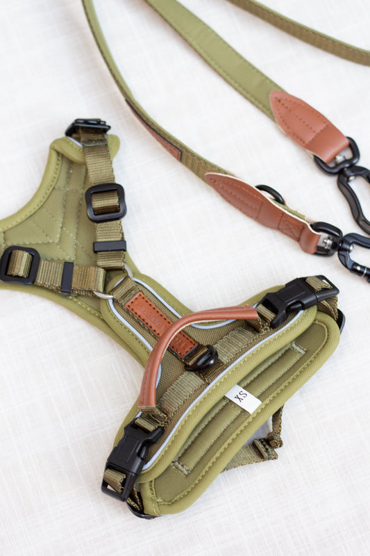 Justerbar hundesnor PRO - Olive