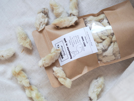 Vufferiet's favoritter Kaninpoter m. pels