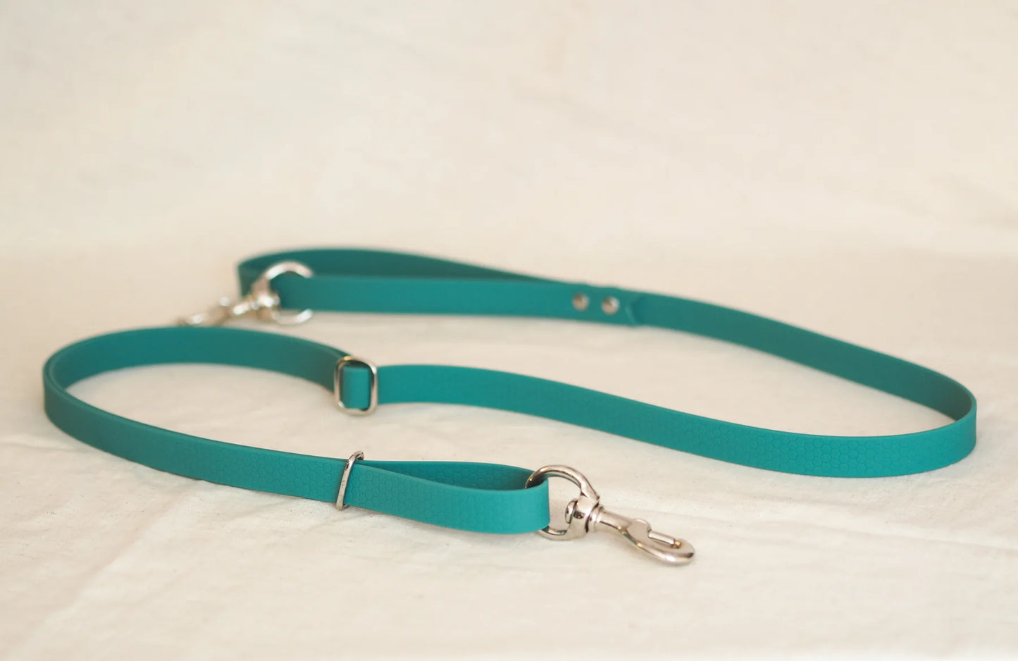 Saga justerbar hundesnor - Petroleumsgrøn