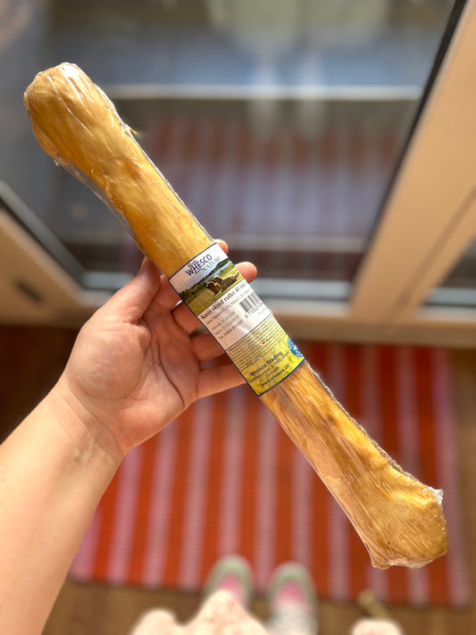 Whesco Kaninskind med pels rullet - 40 cm