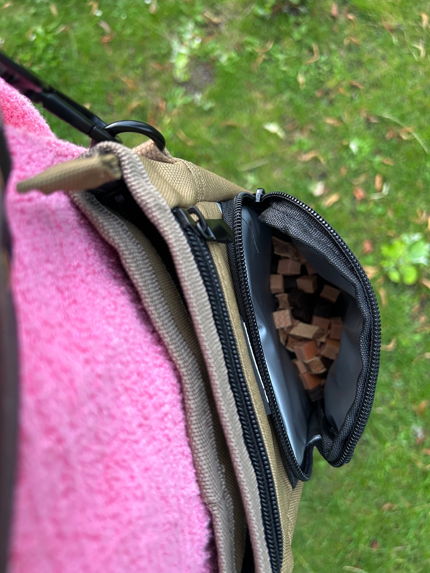 Adventure godbidstaske - Baby Pink