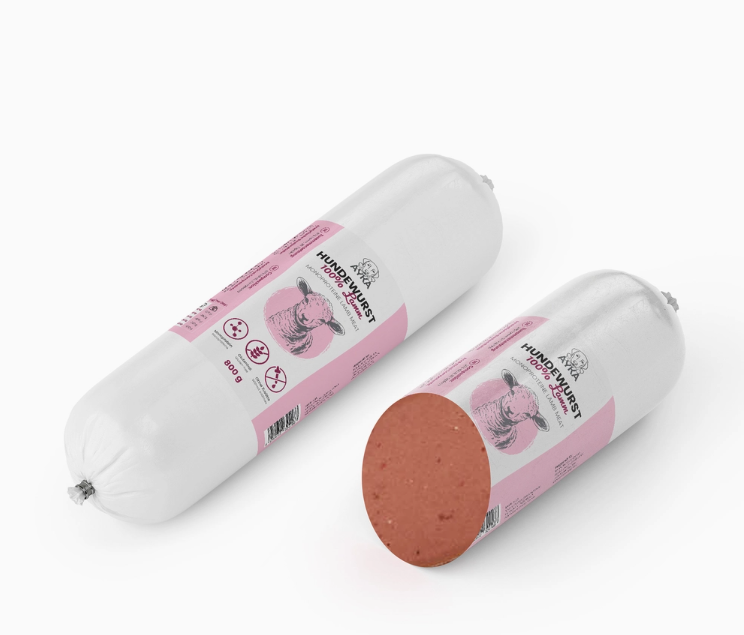 AYKA Godbidspølse Lam - 800g