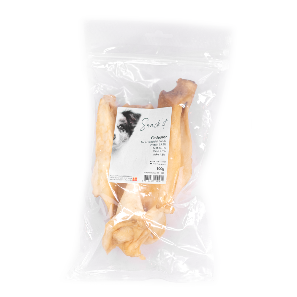 Snack'it Goat Ears - 100g