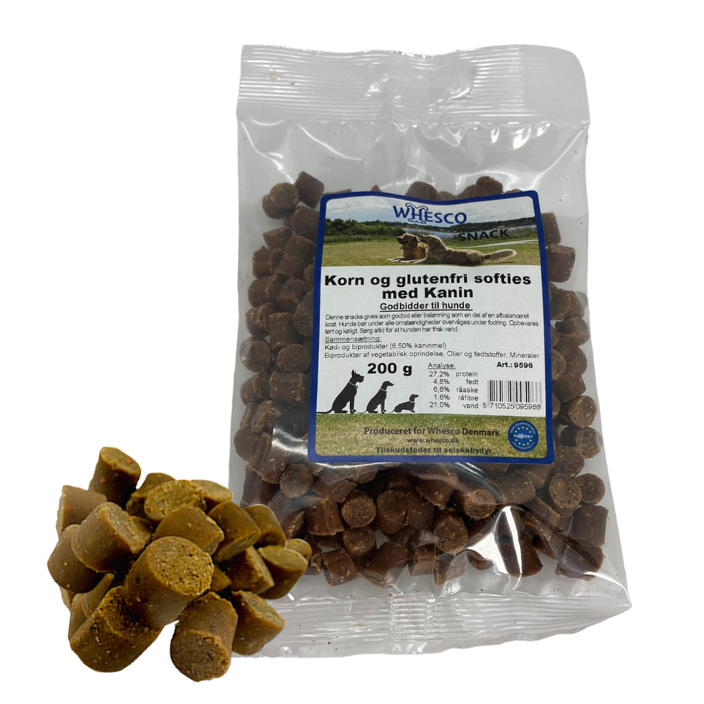 Whesco softies m kanin - 200g