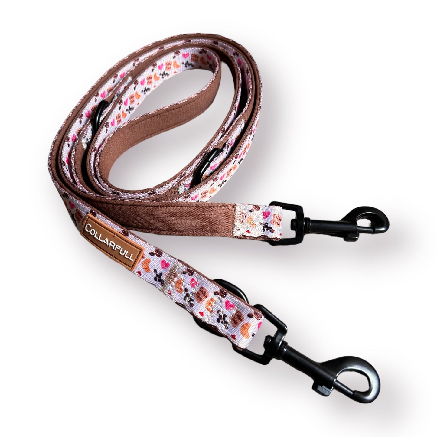 Adjustable dog leash - Take a break, with Coffee N' Cake