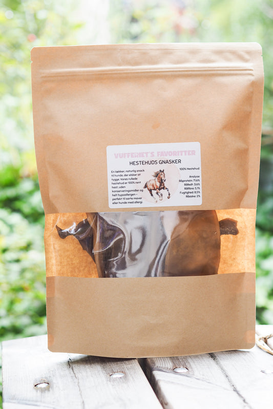 Vufferiets Favoritter Hestehuds Gnasker - 250g