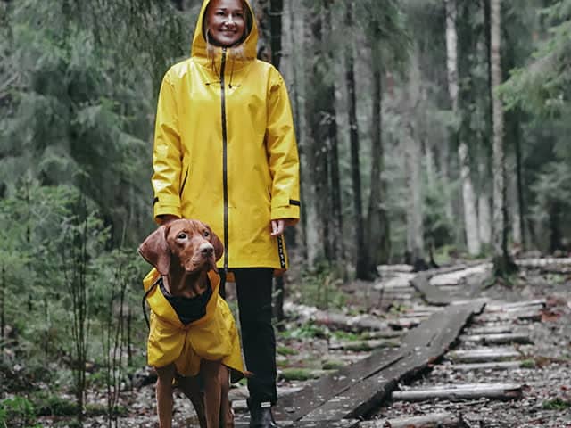 ((PRE-ORDER)) Paikka Visibility regnfrakke Gul