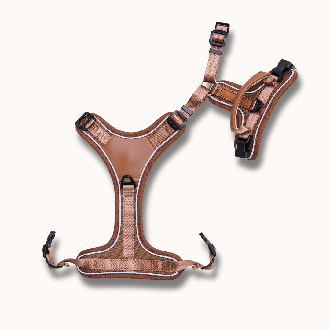 Terrain Trails Pro Hundesele - Caramel