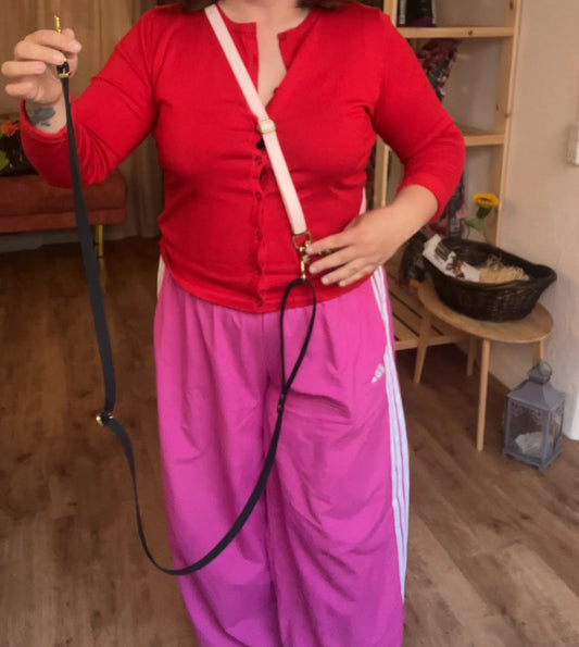 Saga justerbar hundesnor - Sort