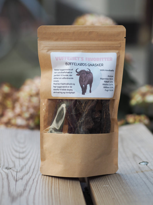 Vufferiet's favoritter Bøffelkøds gnasker - 100g