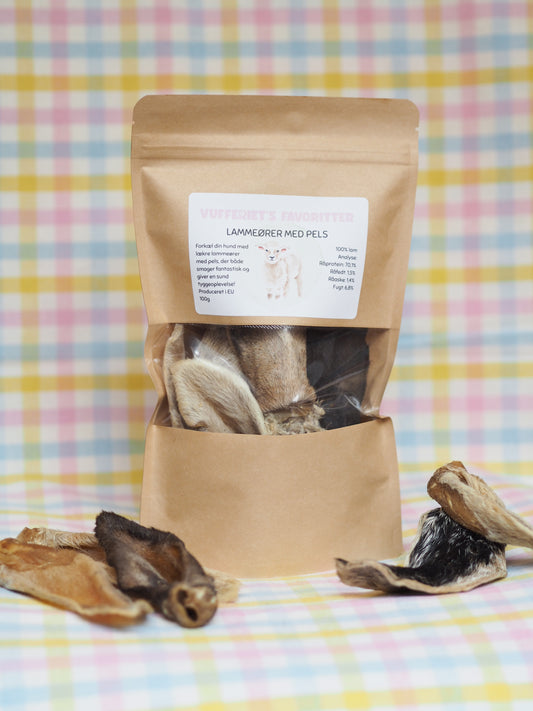 Lamb ears with fur 