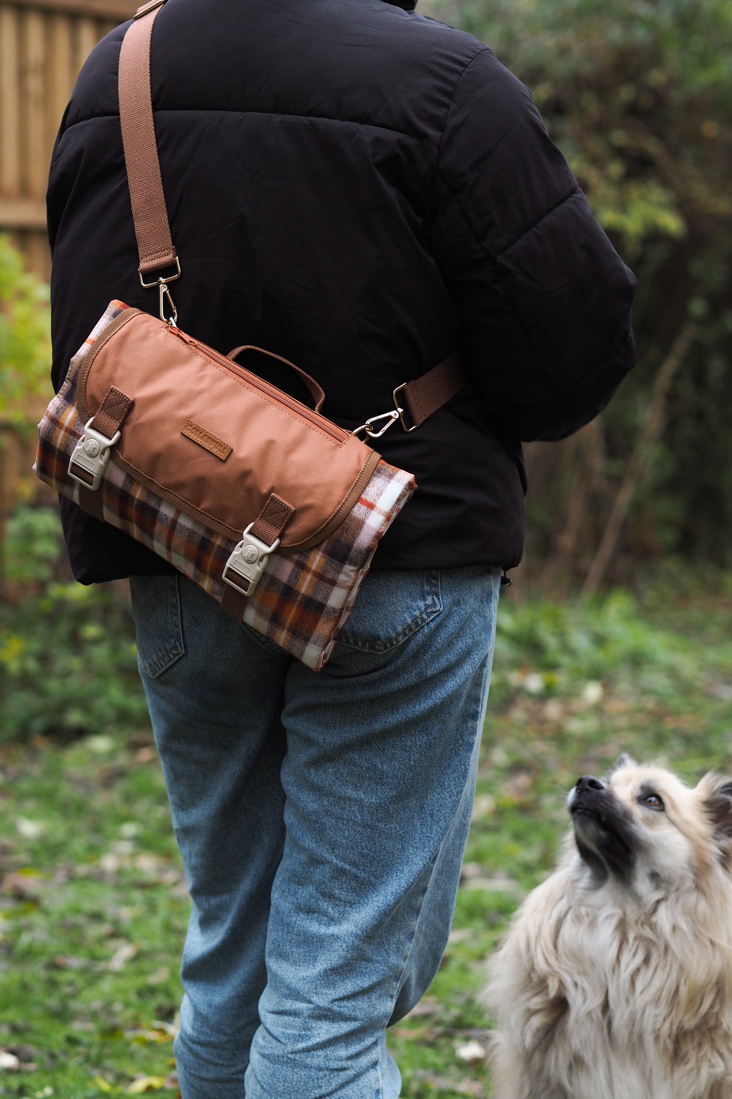 Travel mat - Fall Tartan