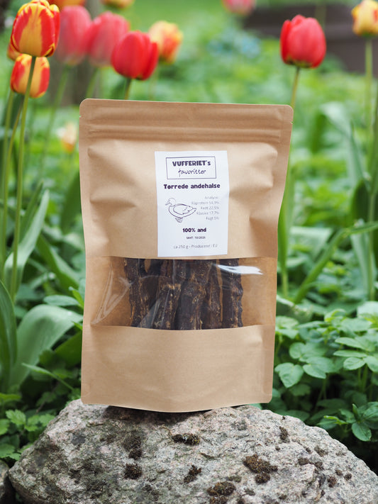 Vufferiet's Favoritter Tørrede andehalse - 250g