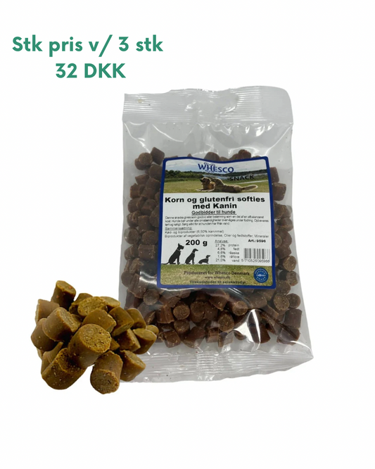 Whesco softies m kanin - 200g