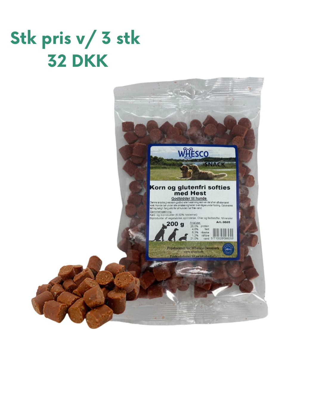 Whesco softies m hest - 200g