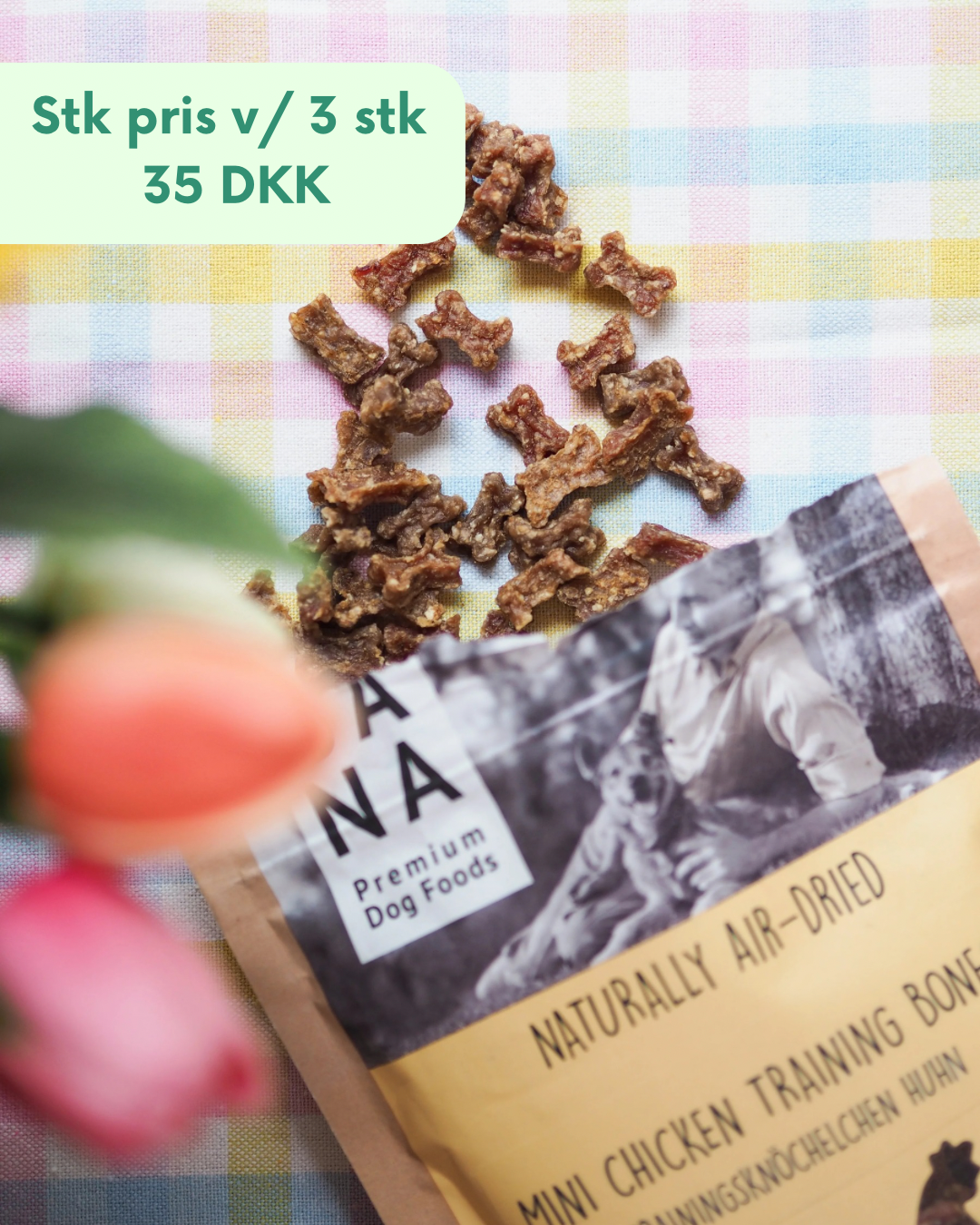 Sanadog mini godbidder Kylling - 100g