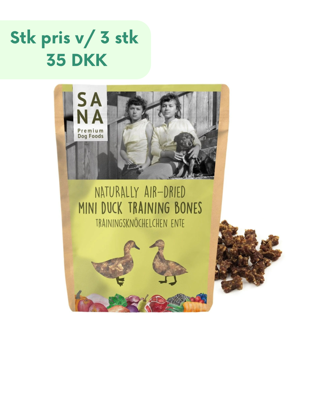 Sanadog mini godbidder and - 100g