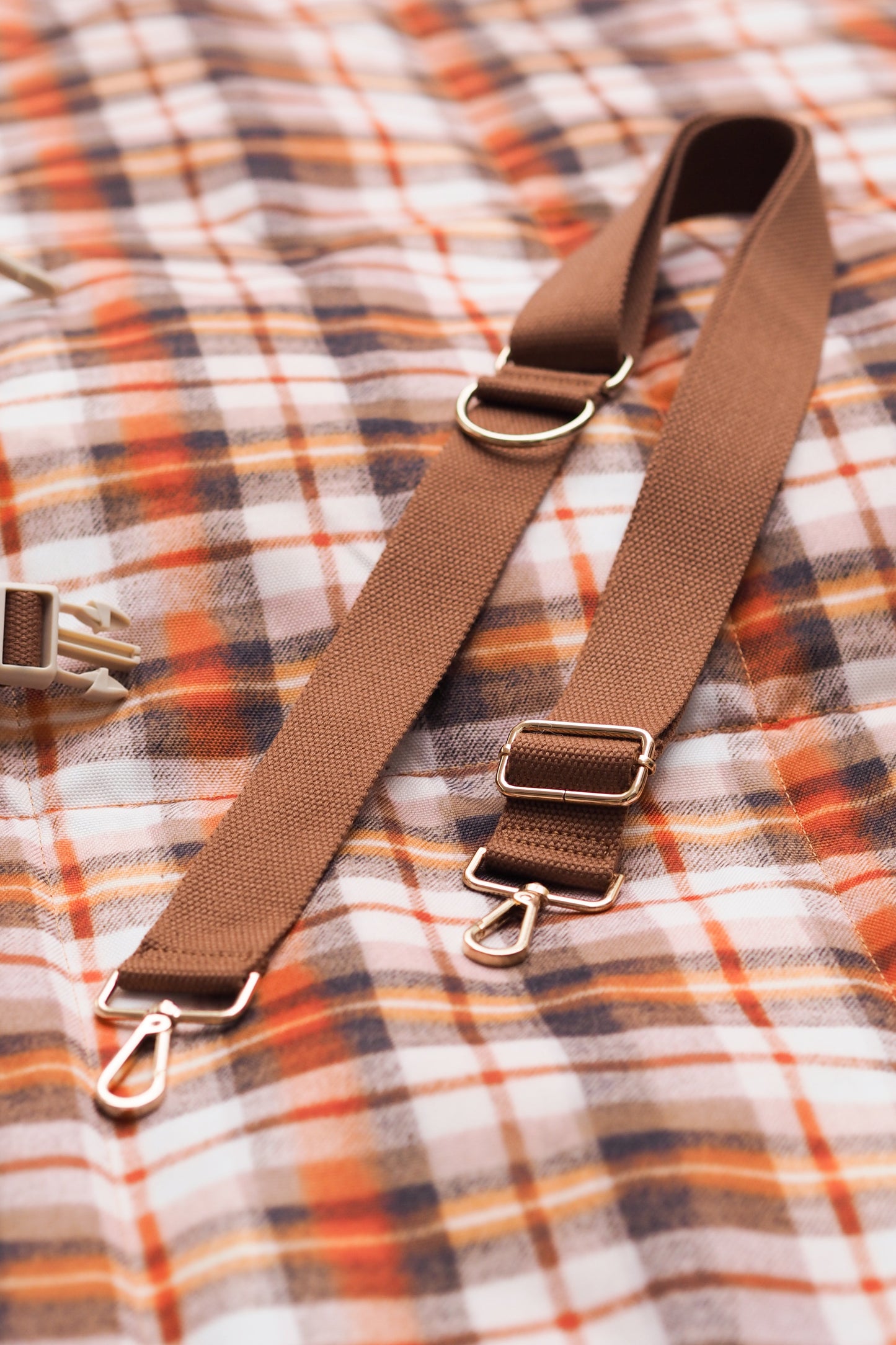 Travel mat - Fall Tartan