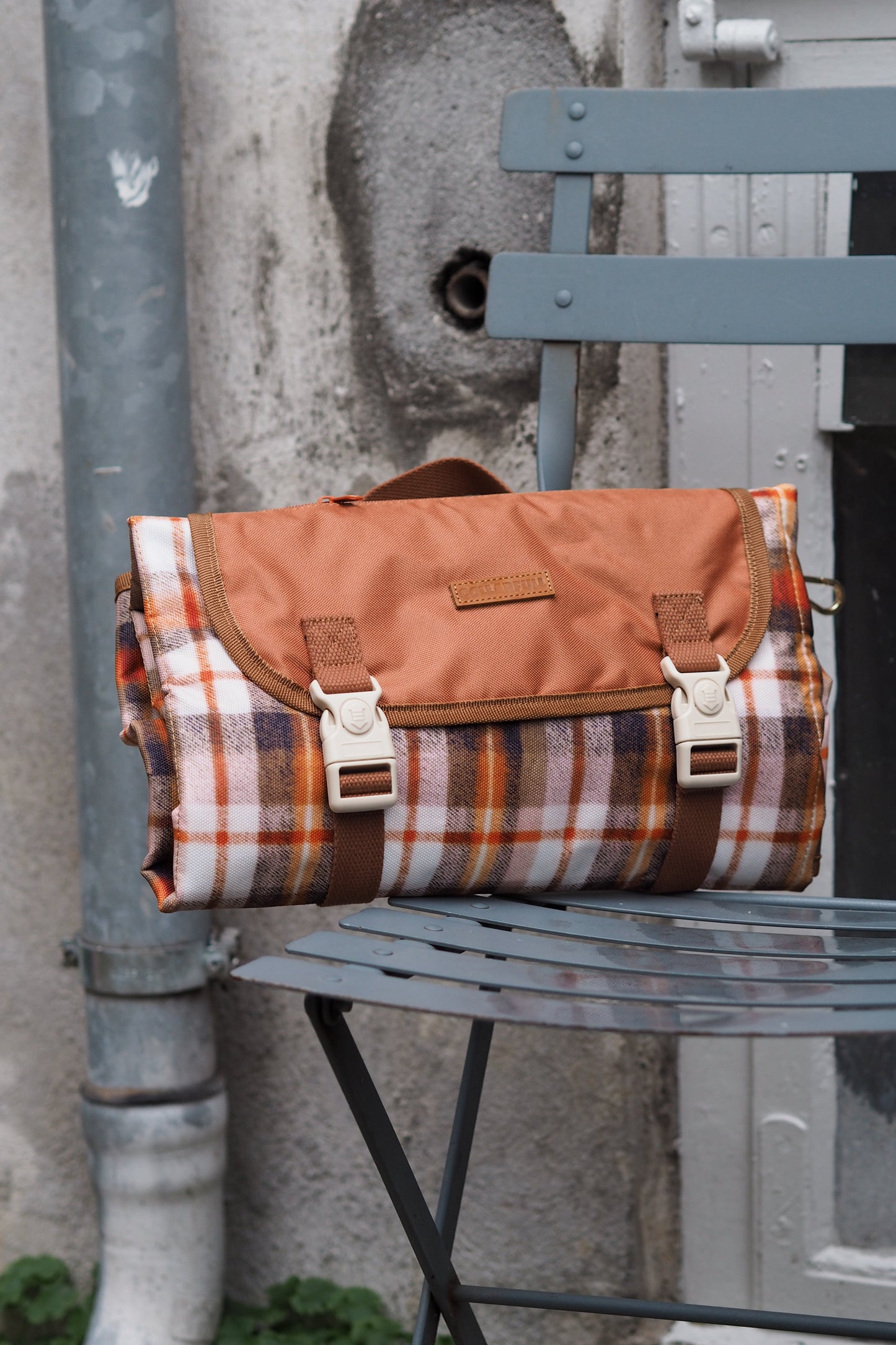 Travel mat - Fall Tartan