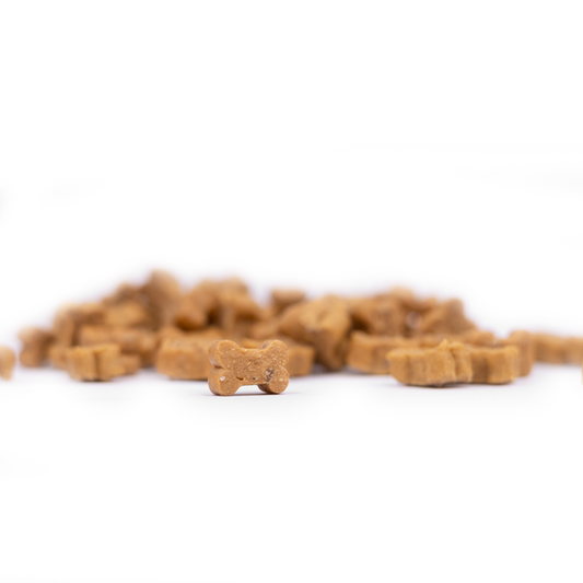 Snack'it Semi-Moist Mini Bones m. Ost - 500g
