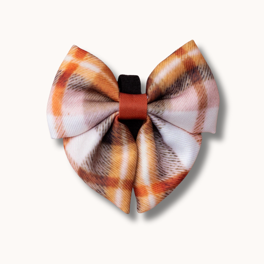 Sailor Bowtie - Light Fall Tartan