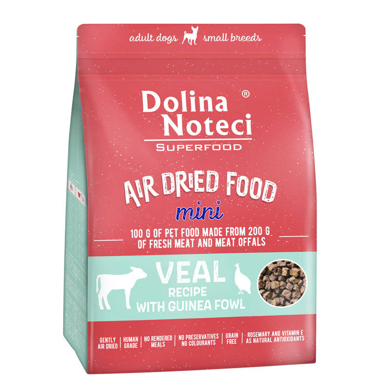 Dolina Noteci Superfood mini Kalv & Perlehøns - 1kg